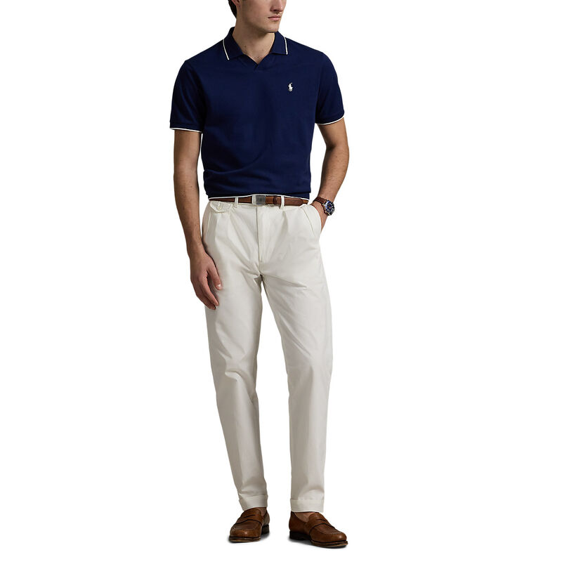 Polo Ralph Lauren Jacquard Mesh Polo Shirt image number 3